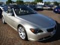 2005 Mineral Silver Metallic BMW 6 Series 645i Convertible  photo #15