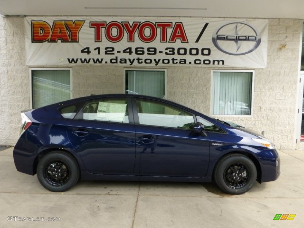 Nautical Blue Metallic Toyota Prius 3rd Gen