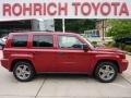2007 Inferno Red Crystal Pearl Jeep Patriot Sport 4x4  photo #5