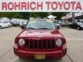 2007 Inferno Red Crystal Pearl Jeep Patriot Sport 4x4  photo #10