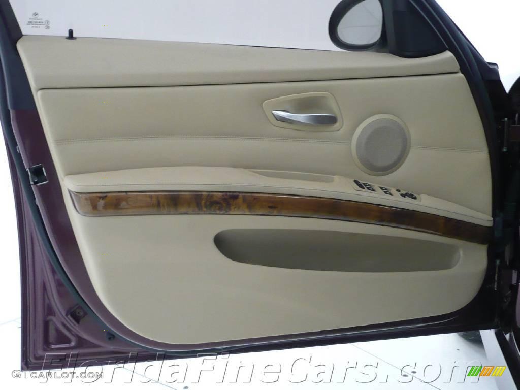 2006 3 Series 325i Sedan - Barrique Red Metallic / Black photo #10