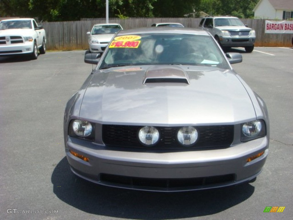 2007 Mustang GT Premium Coupe - Tungsten Grey Metallic / Dark Charcoal photo #7