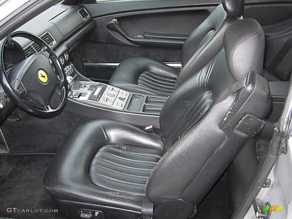 Nero (Black) Interior 1995 Ferrari 456 GT Photo #68022512