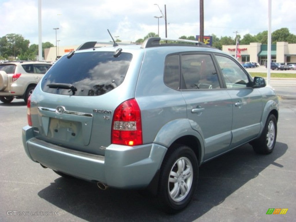 2006 Tucson GLS V6 4x4 - Desert Sage / Gray photo #5