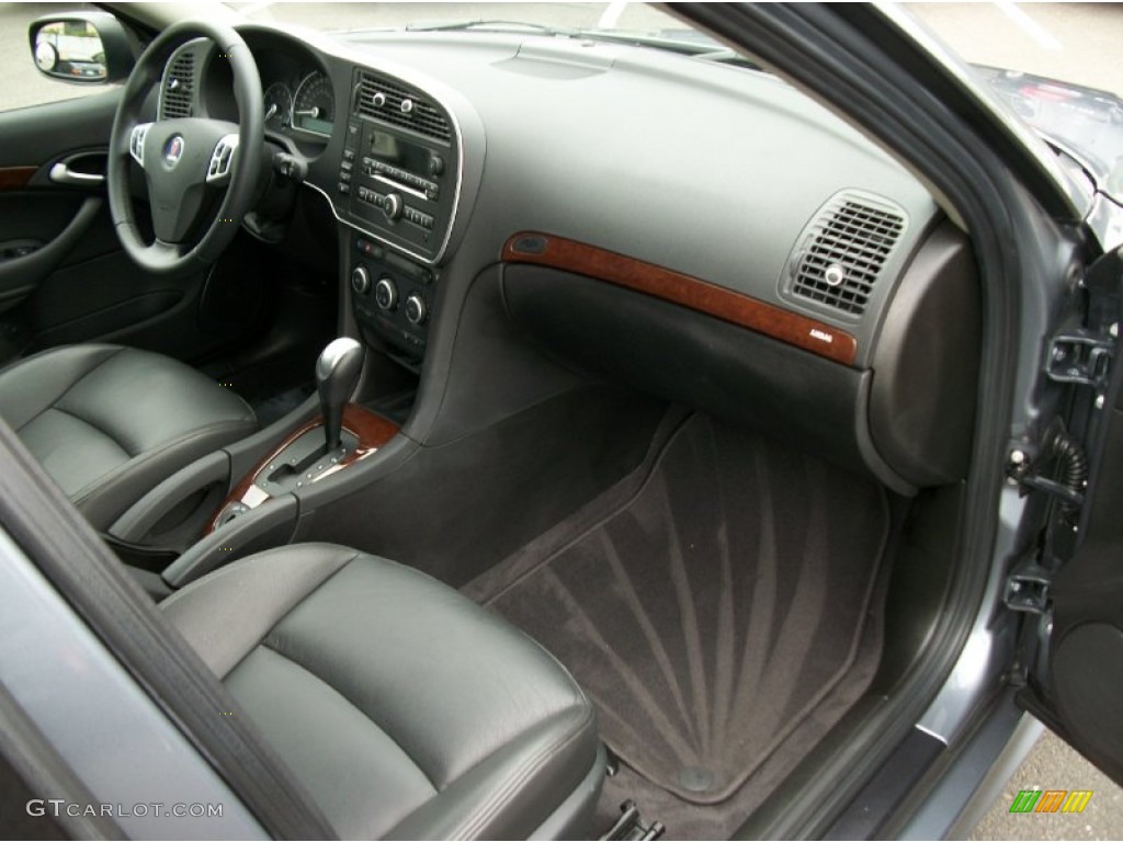 Black Interior 2009 Saab 9-3 2.0T SportCombi Photo #68023331