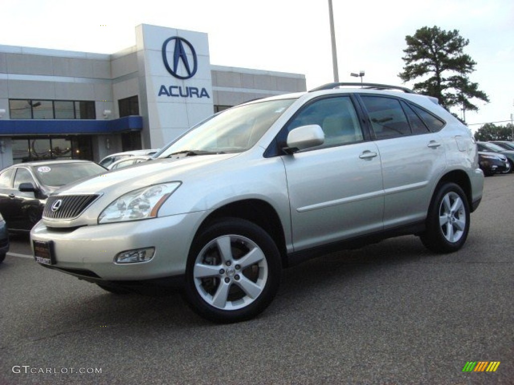 2007 RX 350 - Millennium Silver Metallic / Light Gray photo #2