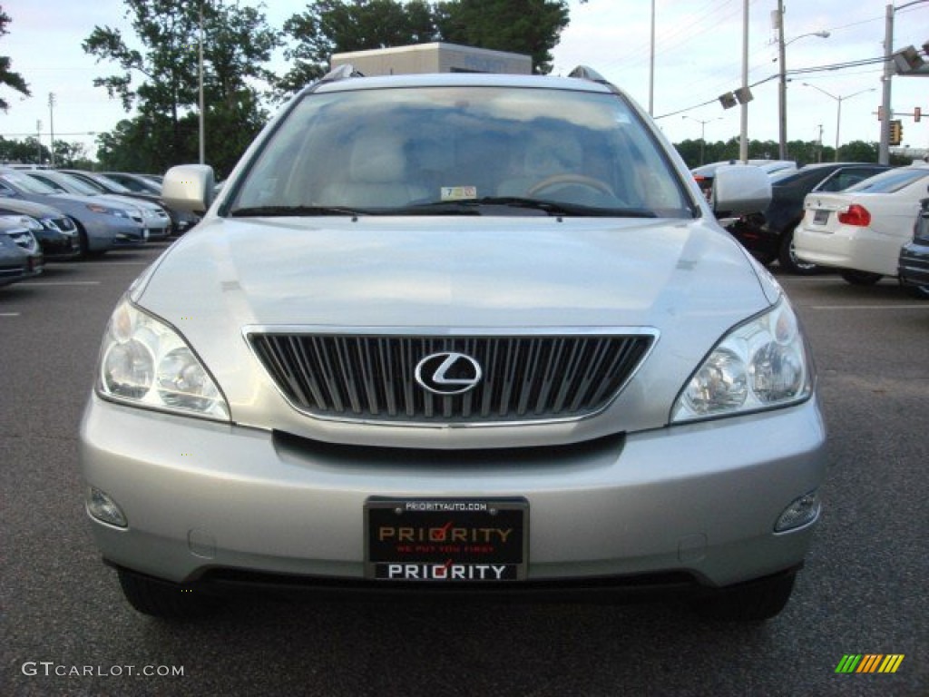 2007 RX 350 - Millennium Silver Metallic / Light Gray photo #8