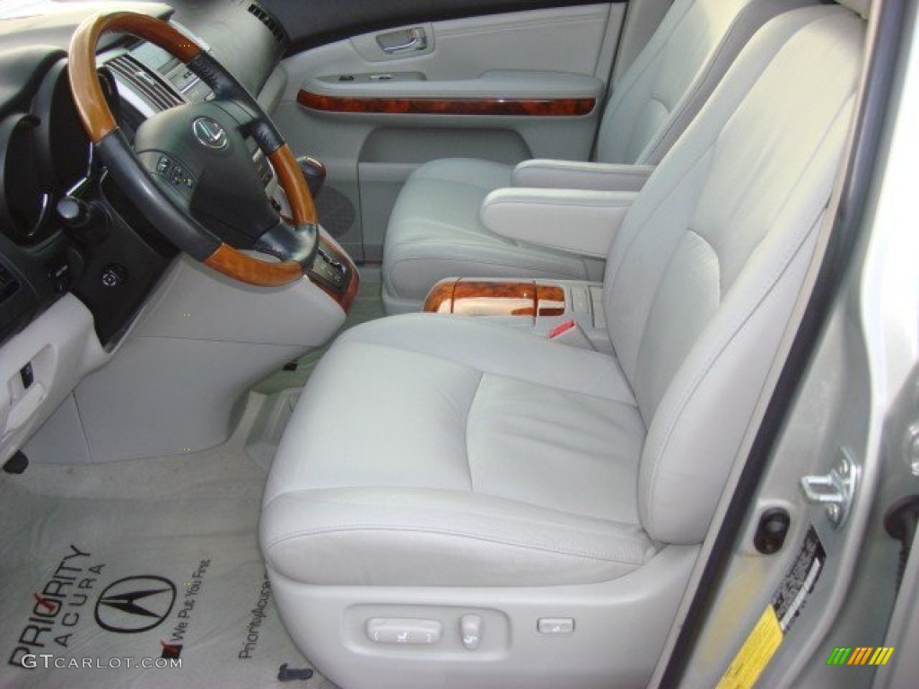 2007 RX 350 - Millennium Silver Metallic / Light Gray photo #9