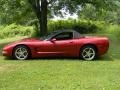 2004 Magnetic Red Metallic Chevrolet Corvette Convertible  photo #15