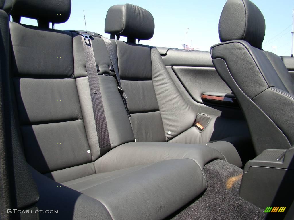 2006 3 Series 325i Convertible - Titanium Silver Metallic / Black photo #19