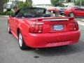 2004 Torch Red Ford Mustang V6 Convertible  photo #17