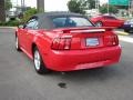 2004 Torch Red Ford Mustang V6 Convertible  photo #18