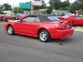 2004 Torch Red Ford Mustang V6 Convertible  photo #20