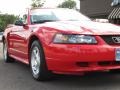 2004 Torch Red Ford Mustang V6 Convertible  photo #27