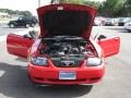 2004 Torch Red Ford Mustang V6 Convertible  photo #31