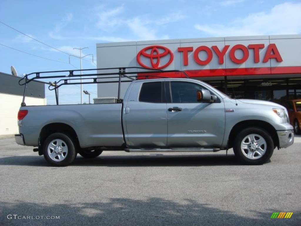 2007 Tundra SR5 Double Cab - Silver Sky Metallic / Black photo #3