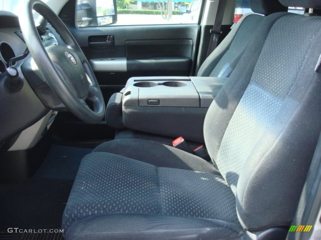 2007 Tundra SR5 Double Cab - Silver Sky Metallic / Black photo #9