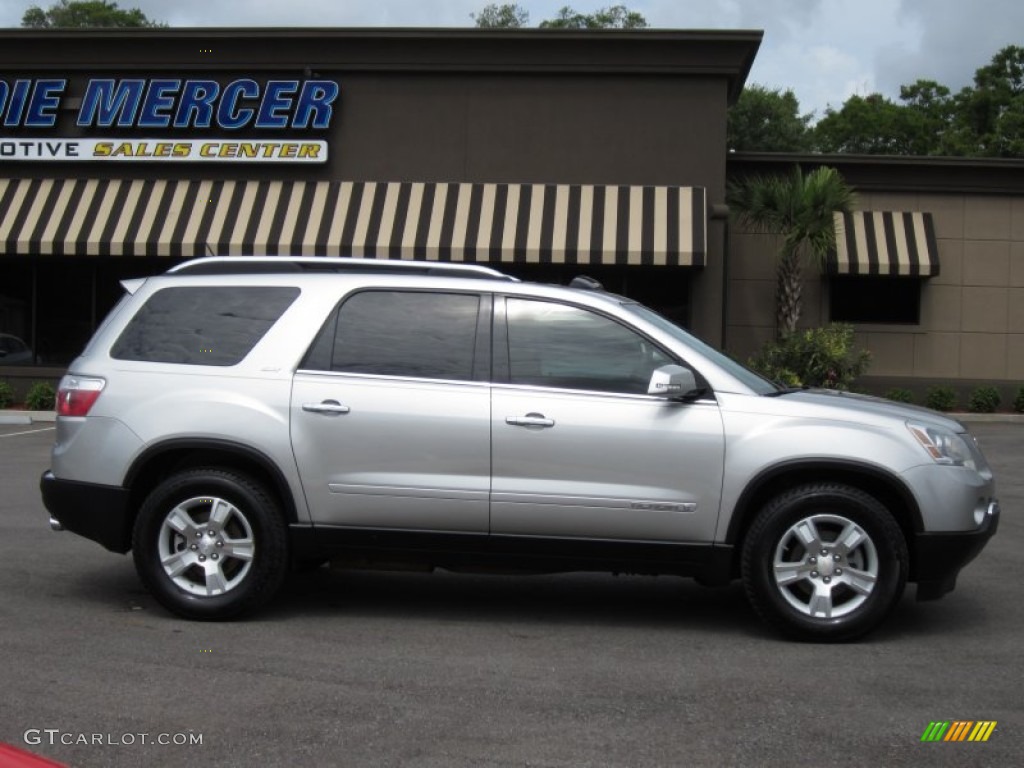 2007 Acadia SLT - Liquid Silver Metallic / Titanium photo #5