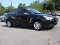 2008 Black Ford Focus SE Coupe  photo #2