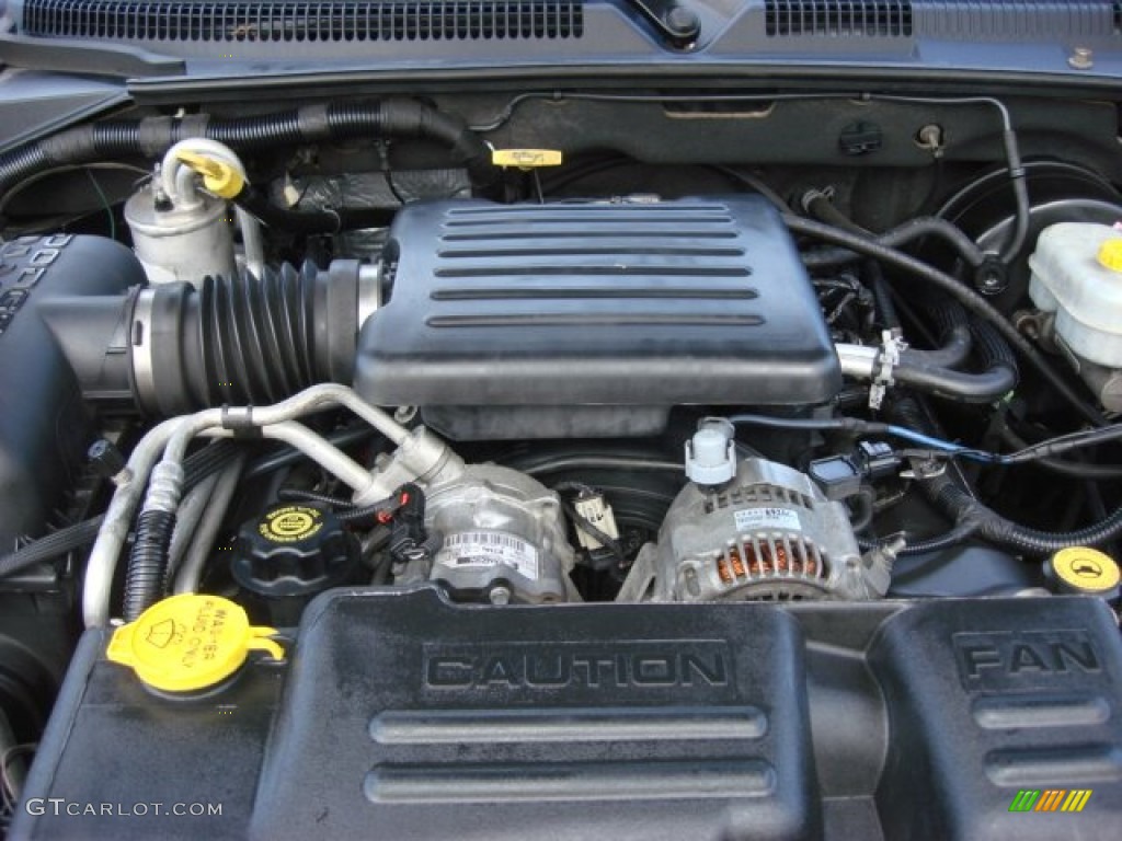 2003 Dodge Dakota SLT Quad Cab 4.7 Liter SOHC 16-Valve V8 Engine Photo #68026715