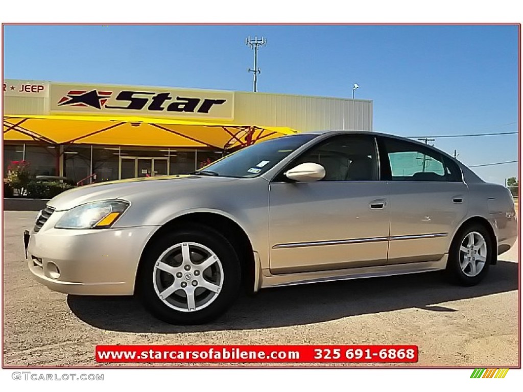 2005 Altima 2.5 SL - Coral Sand Metallic / Blond photo #1