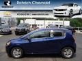 2012 Blue Topaz Metallic Chevrolet Sonic LT Hatch  photo #1