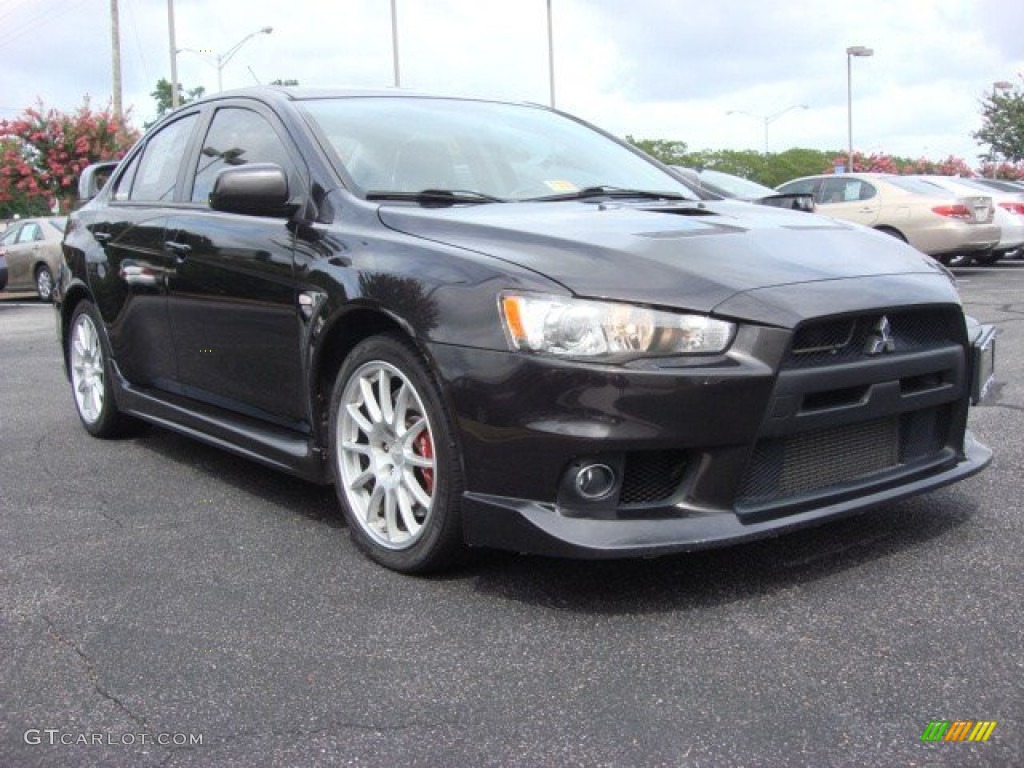 Phantom Black Pearl 2008 Mitsubishi Lancer Evolution GSR Exterior Photo #68027987
