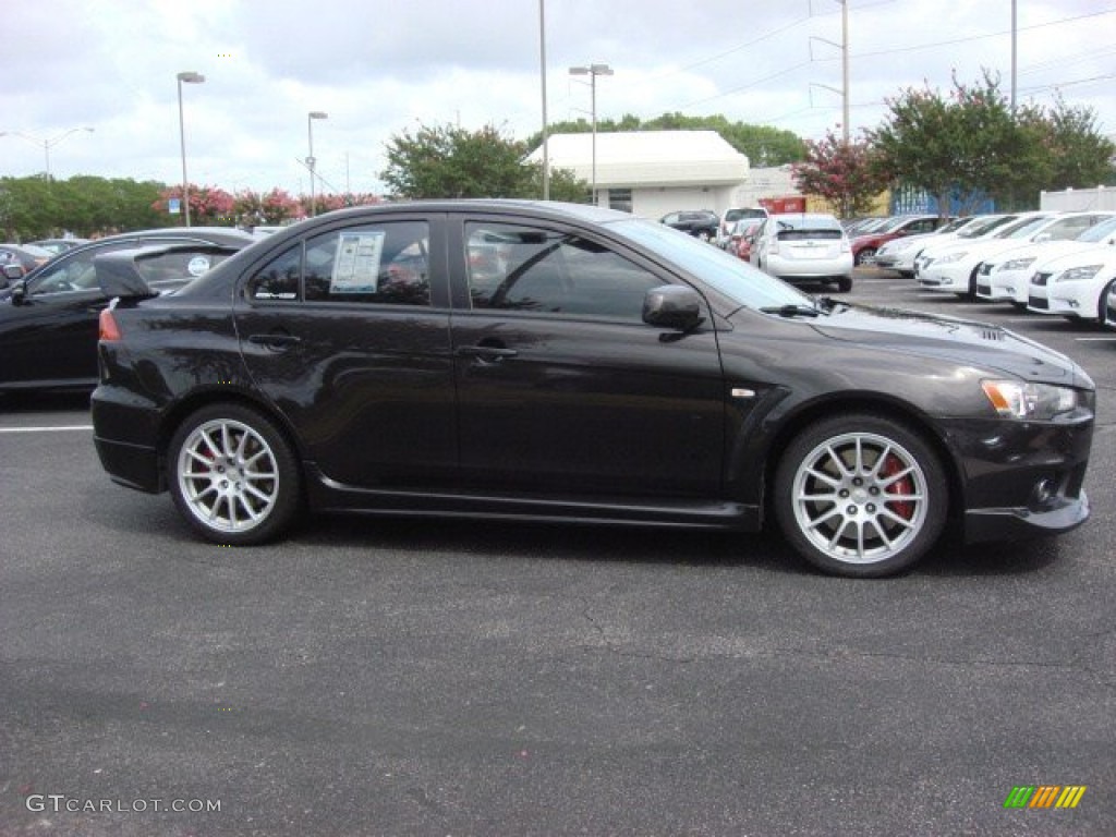 Phantom Black Pearl 2008 Mitsubishi Lancer Evolution GSR Exterior Photo #68028005