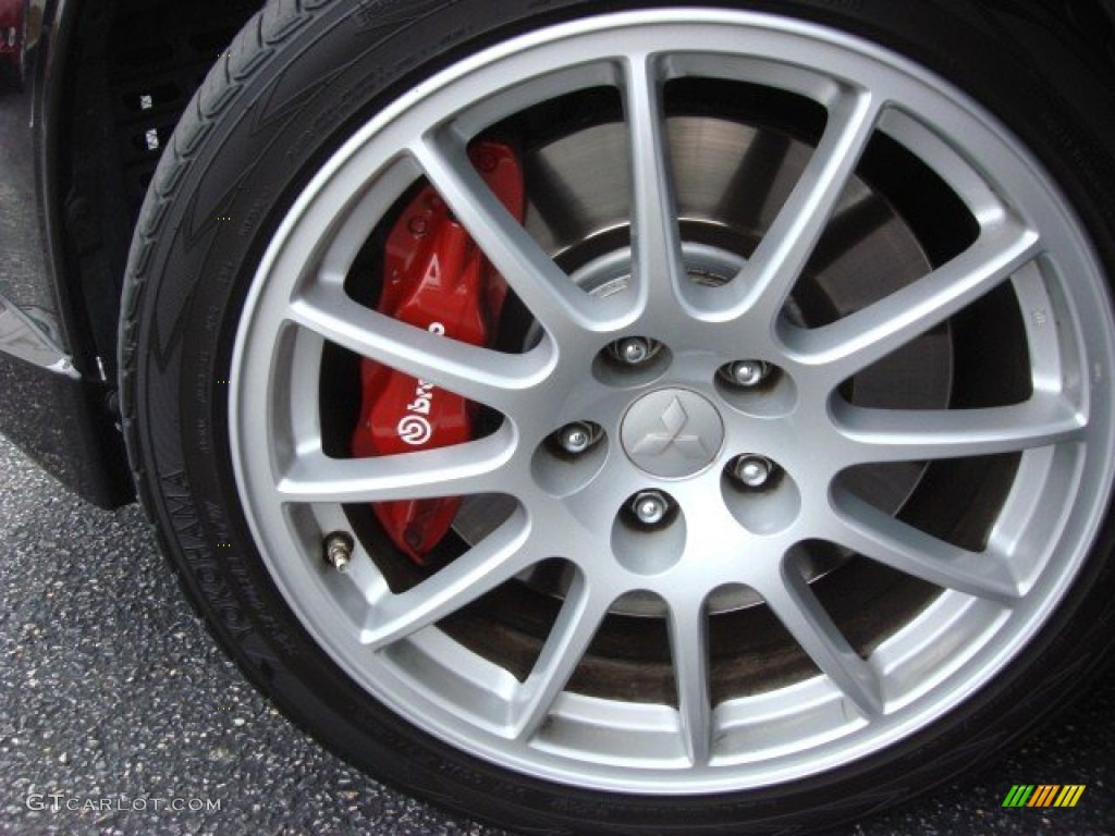 2008 Mitsubishi Lancer Evolution GSR Wheel Photo #68028191