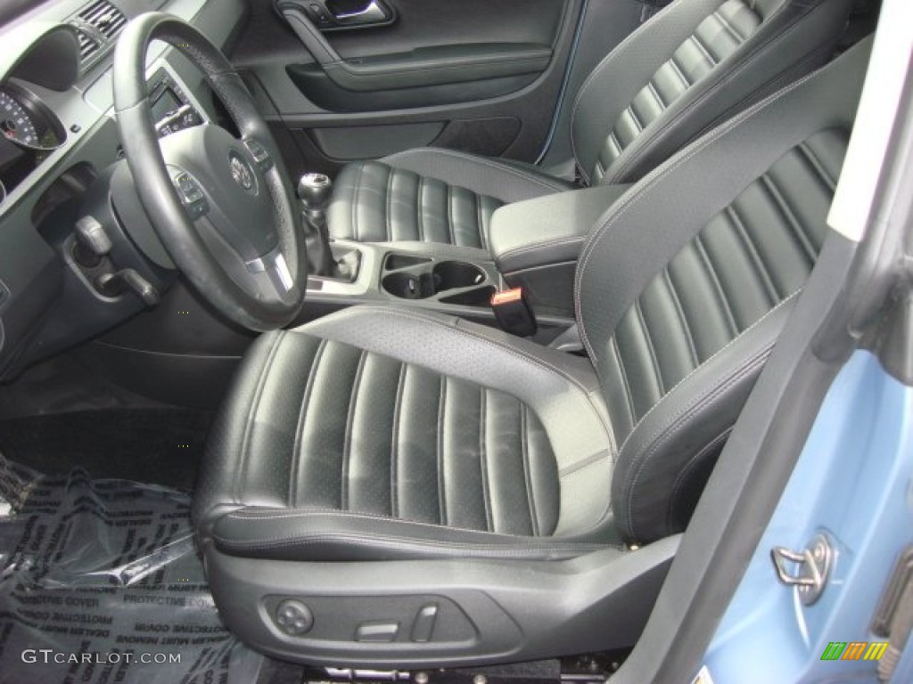 Black Interior 2010 Volkswagen CC Sport Photo #68028728