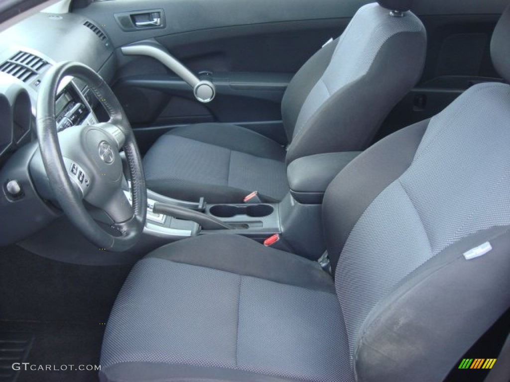 Dark Charcoal Gray Interior 2008 Scion tC Standard tC Model Photo #68028825
