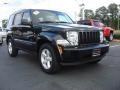 2009 Brilliant Black Crystal Pearl Jeep Liberty Rocky Mountain Edition 4x4  photo #1