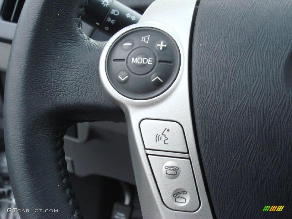 2011 Prius Hybrid II - Classic Silver Metallic / Misty Gray photo #21