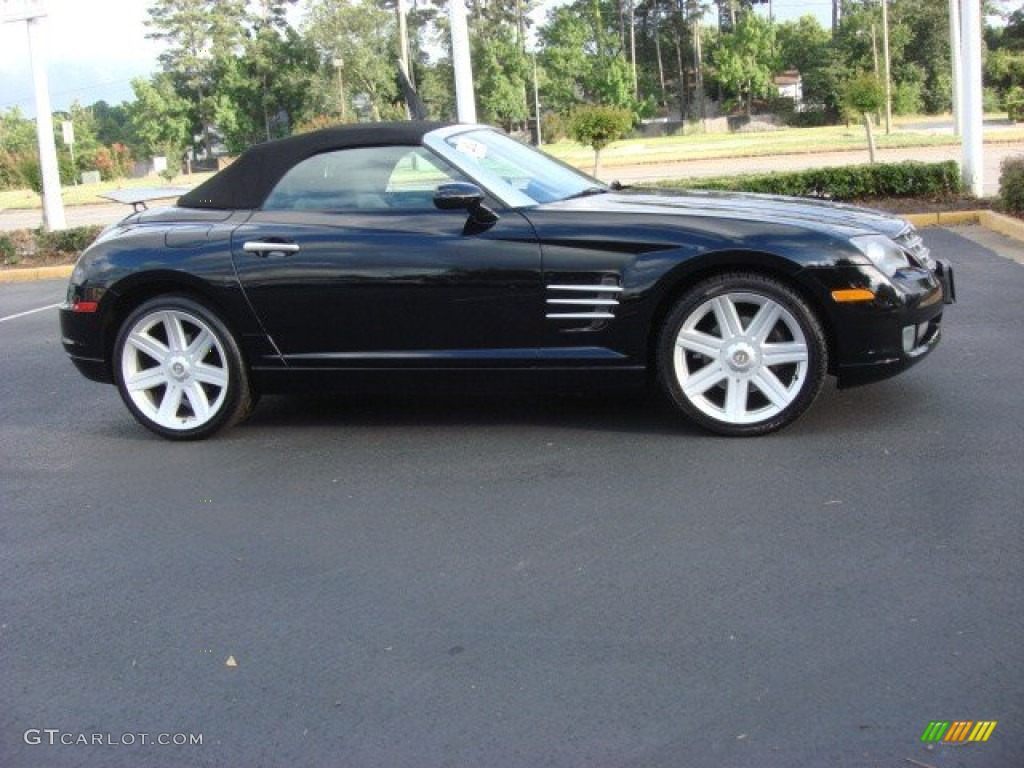 Black 2005 Chrysler Crossfire Limited Roadster Exterior Photo #68029201
