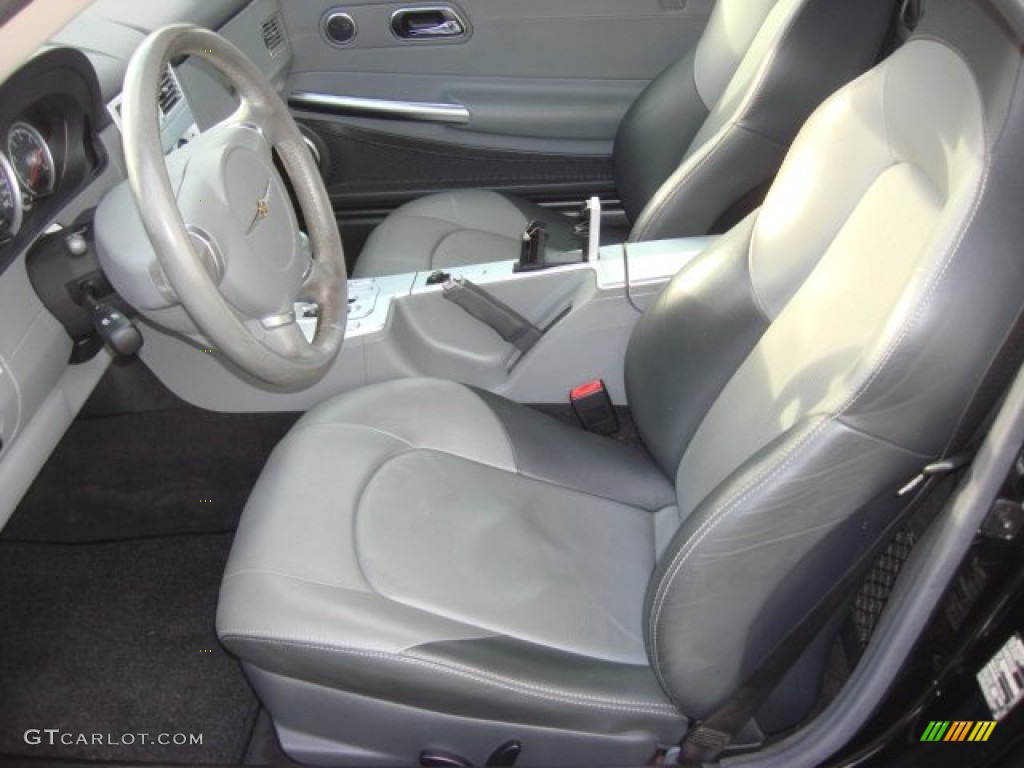 Dark Slate Grey/Medium Slate Grey Interior 2005 Chrysler Crossfire Limited Roadster Photo #68029247