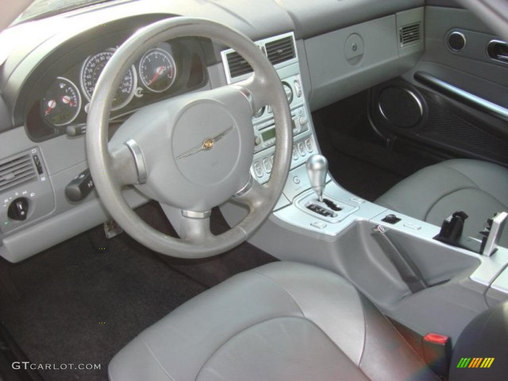 Dark Slate Grey/Medium Slate Grey Interior 2005 Chrysler Crossfire Limited Roadster Photo #68029256