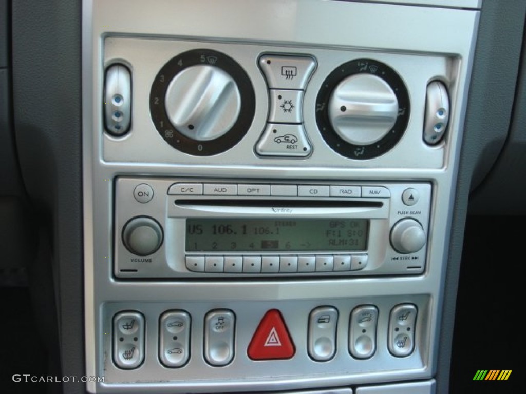 2005 Chrysler Crossfire Limited Roadster Controls Photo #68029271