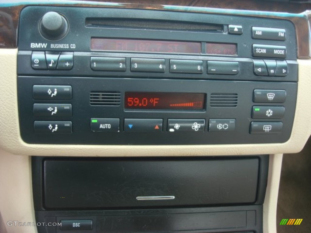 2003 3 Series 325i Sedan - Steel Blue Metallic / Sand photo #12