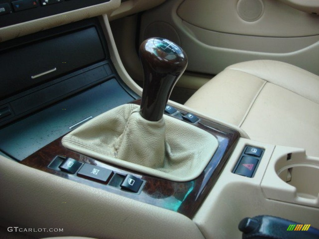 2003 3 Series 325i Sedan - Steel Blue Metallic / Sand photo #14
