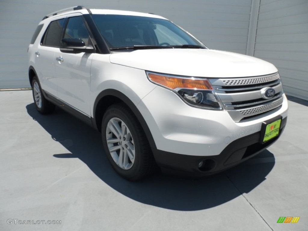 Oxford White Ford Explorer