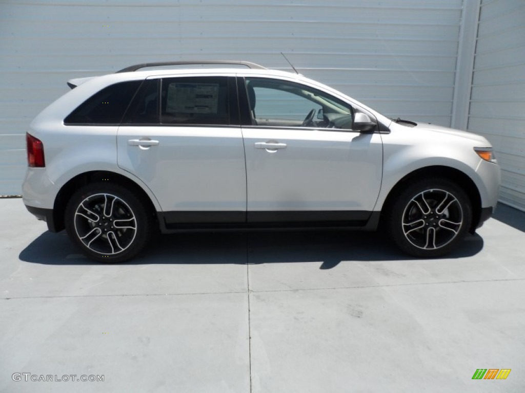 Ingot Silver Metallic 2013 Ford Edge SEL EcoBoost Exterior Photo #68031518