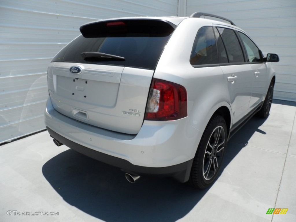 Ingot Silver Metallic 2013 Ford Edge SEL EcoBoost Exterior Photo #68031527