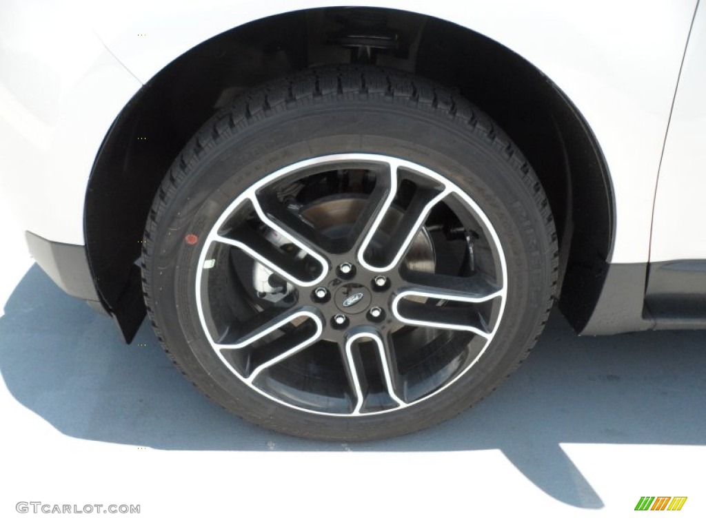 2013 Ford Edge SEL EcoBoost Wheel Photo #68031578