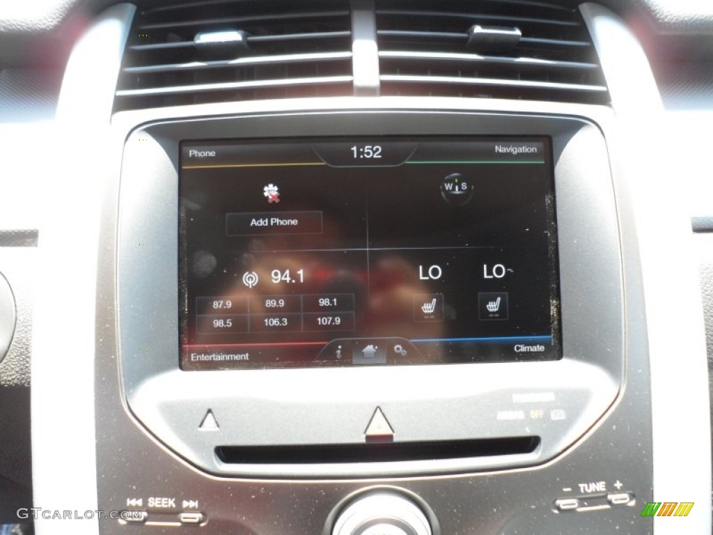 2013 Ford Edge SEL EcoBoost Controls Photo #68031743