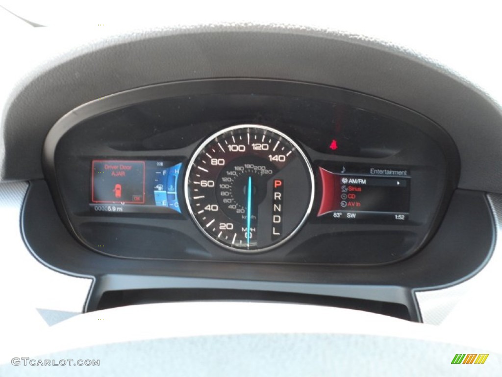 2013 Ford Edge SEL EcoBoost Gauges Photo #68031781