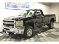 Black 2013 Chevrolet Silverado 2500HD Work Truck Regular Cab 4x4