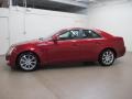 2009 Crystal Red Cadillac CTS 4 AWD Sedan  photo #5