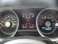 2011 Ford Mustang Charcoal Black/Red Interior Gauges Photo