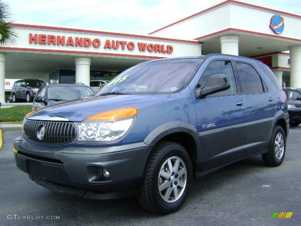 2002 Rendezvous CX - Opal Blue / Dark Gray photo #1