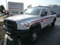 2008 Bright White Dodge Ram 3500 ST Quad Cab 4x4  photo #11